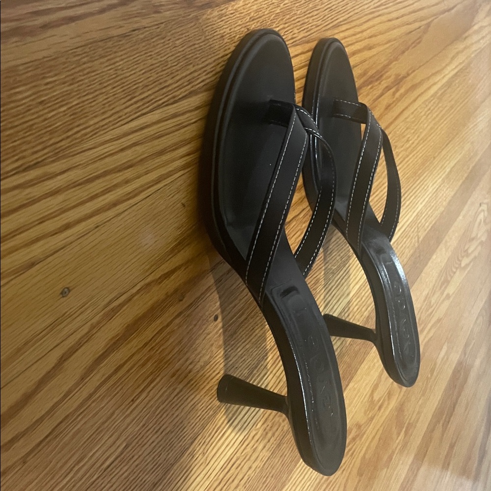 AEYDE Daphne Leather Sandals SIZE 40 NEW flip flop heels - Picture 4 of 7